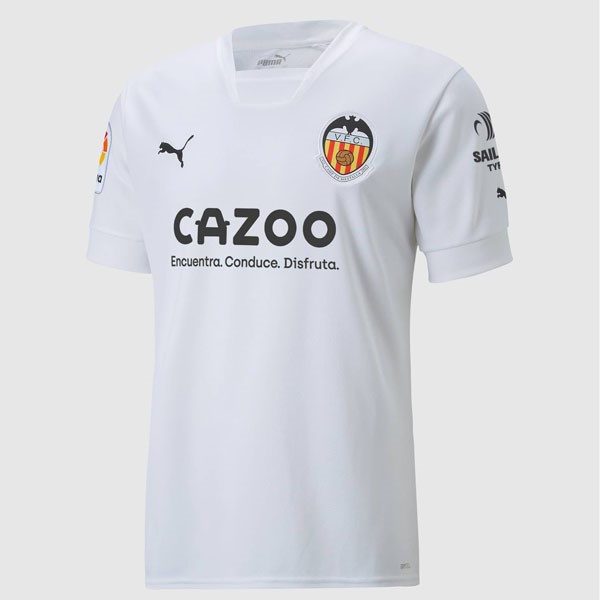 Tailandia Camiseta Valencia Replica Primera Ropa 2022/23